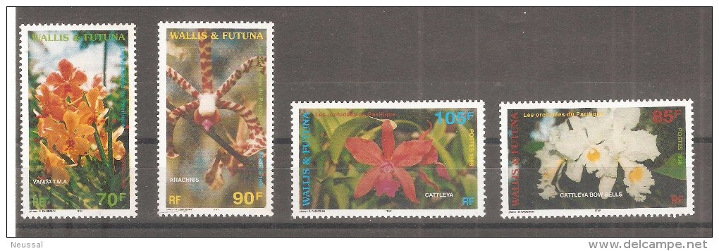 Serie Nº 513/6 Wallis Et Futuna - Unused Stamps