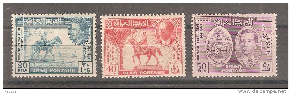 Serie  Nº 177/9 Iraq - UPU (Union Postale Universelle)