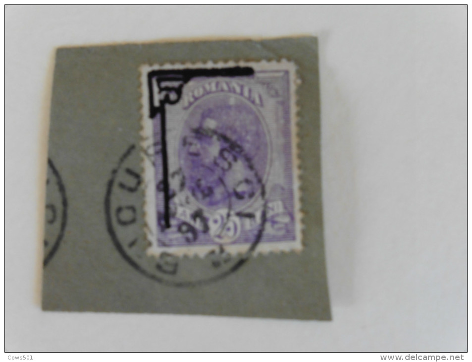 Roumanie :Marcophilie  Cachet  :  BUOU - Postmark Collection