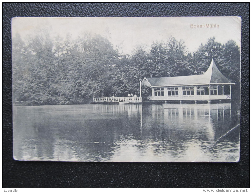 AK BOKEL Bokelmühle B.Pinneberg Ca.1910 // D*15137 - Pinneberg