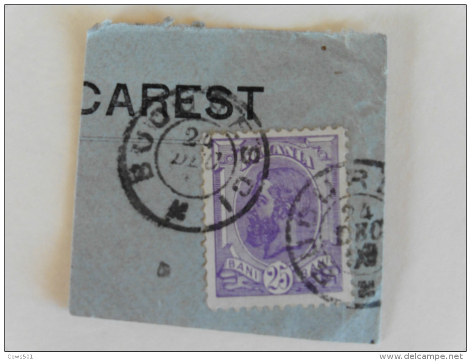 Roumanie :Marcophilie  Cachet  :  BUOU - Postmark Collection