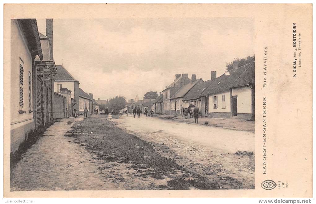 Hangest Sur Somme        80       Rue  D'Arvillers - Autres & Non Classés