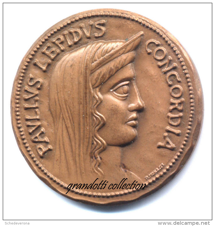 ASSONUMMUS COLLEZIONISTI NUMISMATICA MEDAGLIA ASSOCIATIVA CONCORDIA - Professionnels/De Société