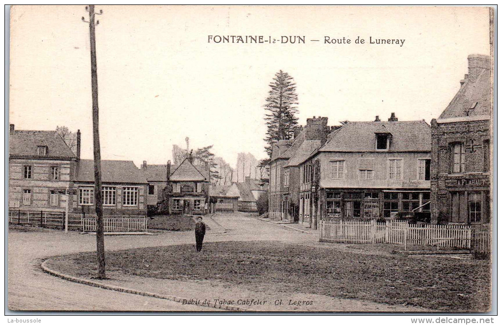 76 FONTAINE LE DUN - Route De Luneray - Fontaine Le Dun