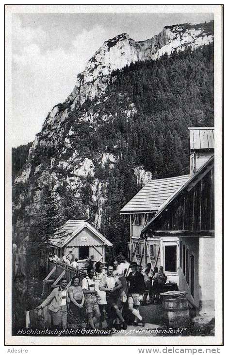 HOCHLANDSCHGEBIET Gasthaus Zum Steirischen Jockl, 1944 - Sonstige & Ohne Zuordnung