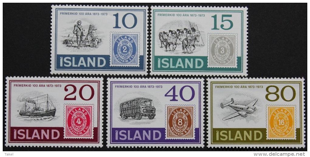 IJsland, 100 Jaar IJslandse Postzegels - Unused Stamps