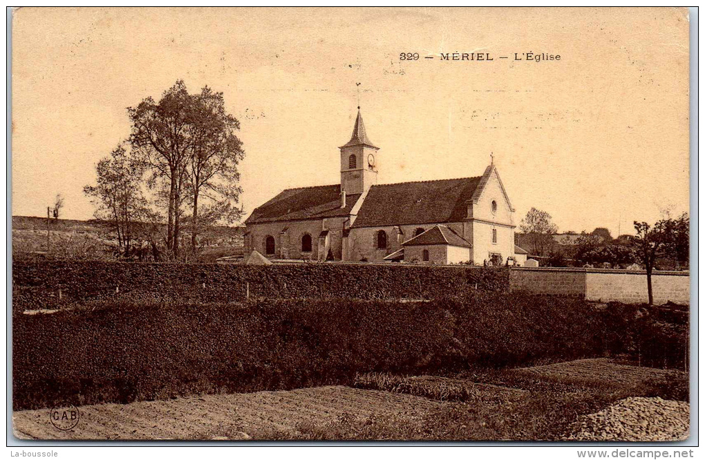 95 MERIEL - L'église - Meriel