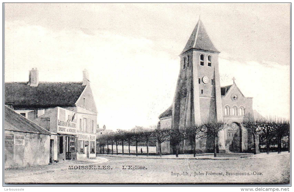 95 MOISSELLES - L'église - Moisselles