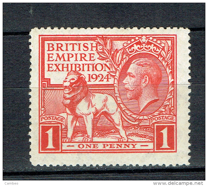 1924 GREAT BRITAIN BRITISH EMPIRE EXHIBITION - Unused Stamps