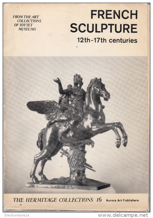 French Sculpture The Ermitage Collections Pochette Contenant 16 Magnifiques Photos De Sculptures 15x21 Cm Soviets Museum - Beaux-Arts