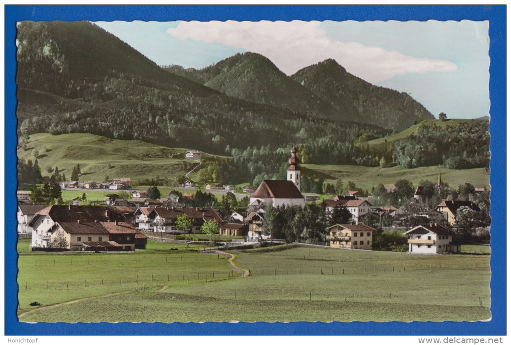 Deutschland; Inzell Obb.; Blick Zu Den Unterbergen - Traunstein