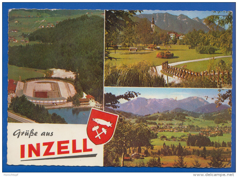 Deutschland; Inzell Obb.; Mehrbildkarte - Traunstein