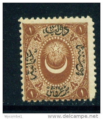 TURKEY  -  1865  Postage Due  20pi  Mounted/Hinged Mint - Unused Stamps