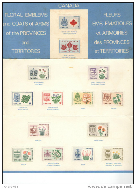 CANADA - 1967 - CENTENNIAL STAMPS SOUVENIR CARD - Annuali / Merchandise