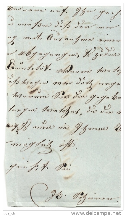 Briefabschnitt, Hinweil (Hinwil), 2 Scans - Lettres & Documents