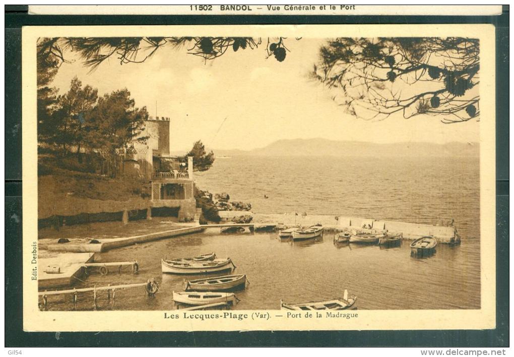 Les Lecques-plages ( Var ) - Port De La Madrague    -fao128 - Les Lecques