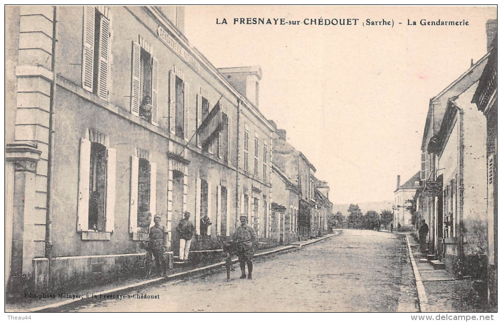 ¤¤  -    LA FRESNAY-sur-CHEDOUET    -   La Gendarmerie   -  ¤¤ - La Fresnaye Sur Chédouet