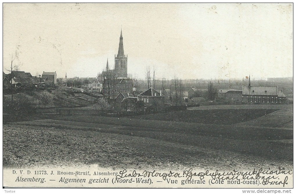 Alsemberg - Algemeen Gezicht ( Noord-West ) - 1907 ( Verso Zien ) - Beersel