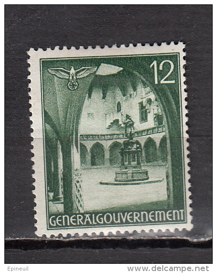 POLOGNE * YT N° 59 - General Government