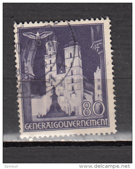 POLOGNE °   YT N° 66 - General Government