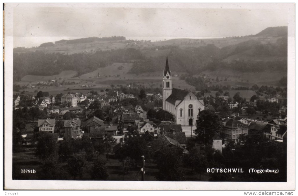 Bütschwil Fliegeraufnahme - Bütschwil-Ganterschwil