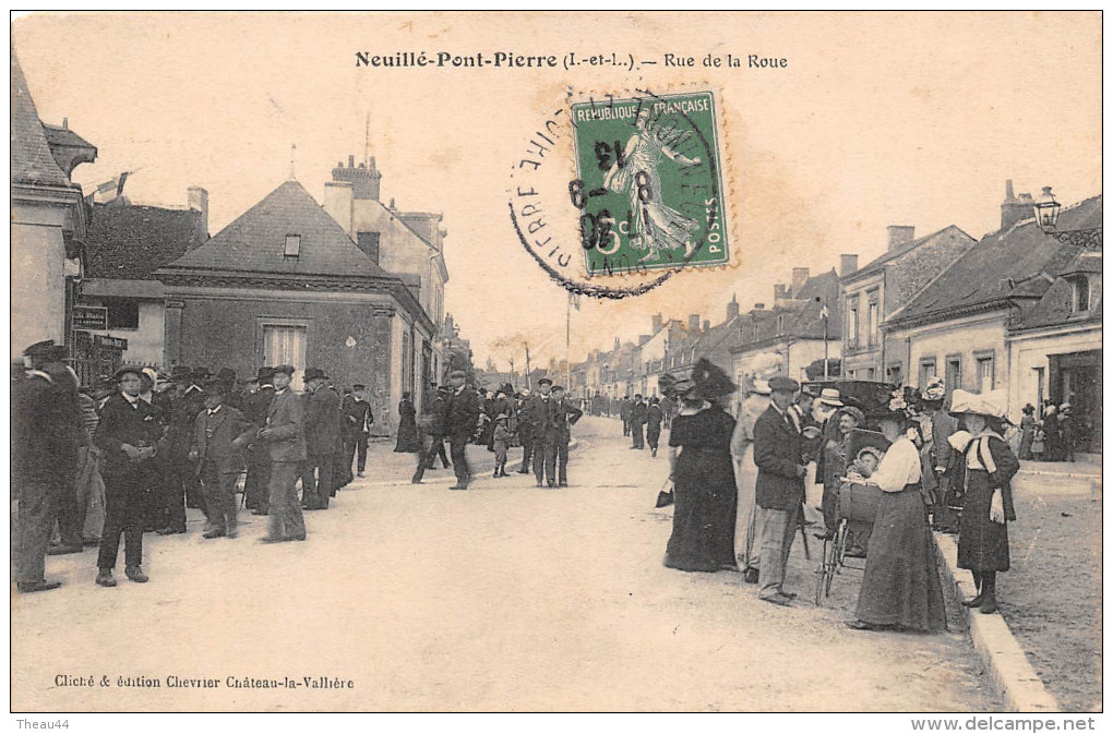 ¤¤  -    NEUILLE-PONT-PIERRE    -   Rue De La Roue   -  ¤¤ - Neuillé-Pont-Pierre