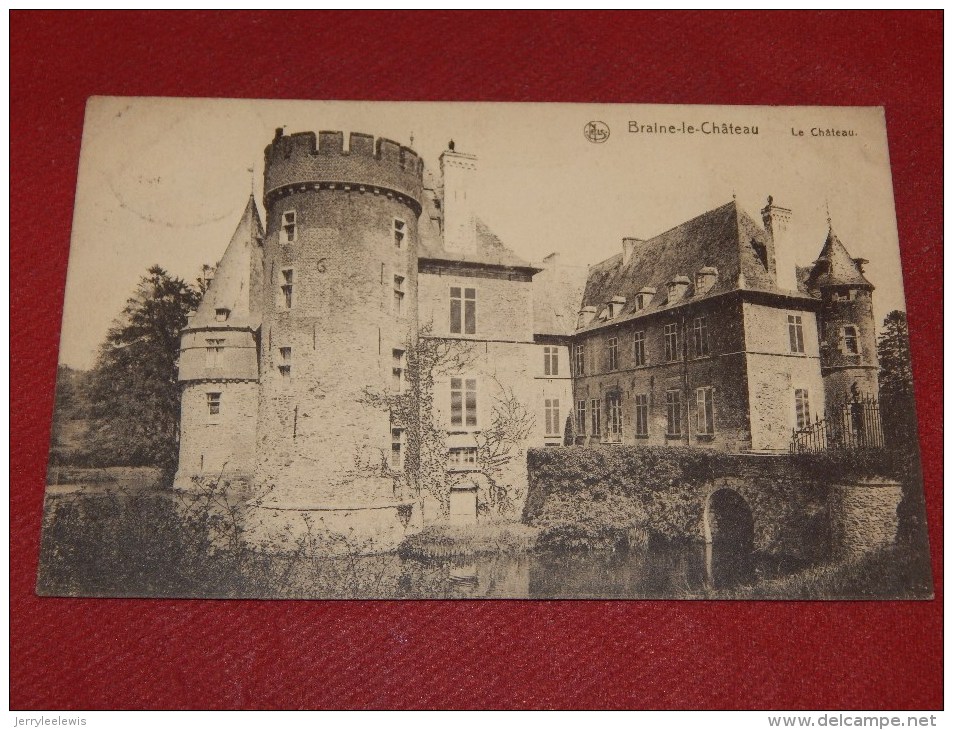 BRAINE-LE-CHÄTEAU    -  Le Château   _   1920     -  (2 Scans) - Braine-le-Chateau