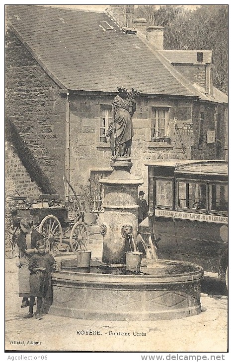 FONTAINE CERES - Royere