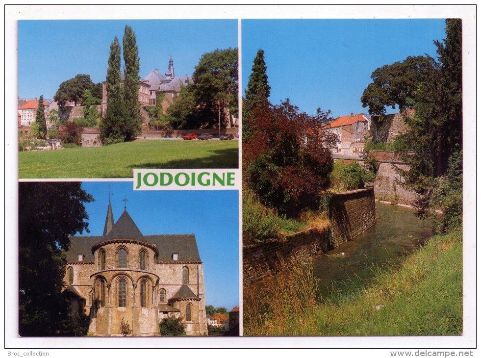 Jodoigne, 3 Vues, Rue Sous Le Château, église Saint-Médard, La Gèthe, éd. Thill - Jodoigne