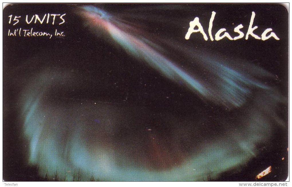 USA ALASKA AURORE BOREALE 15U NEUVE MINT RARE - [2] Chip Cards