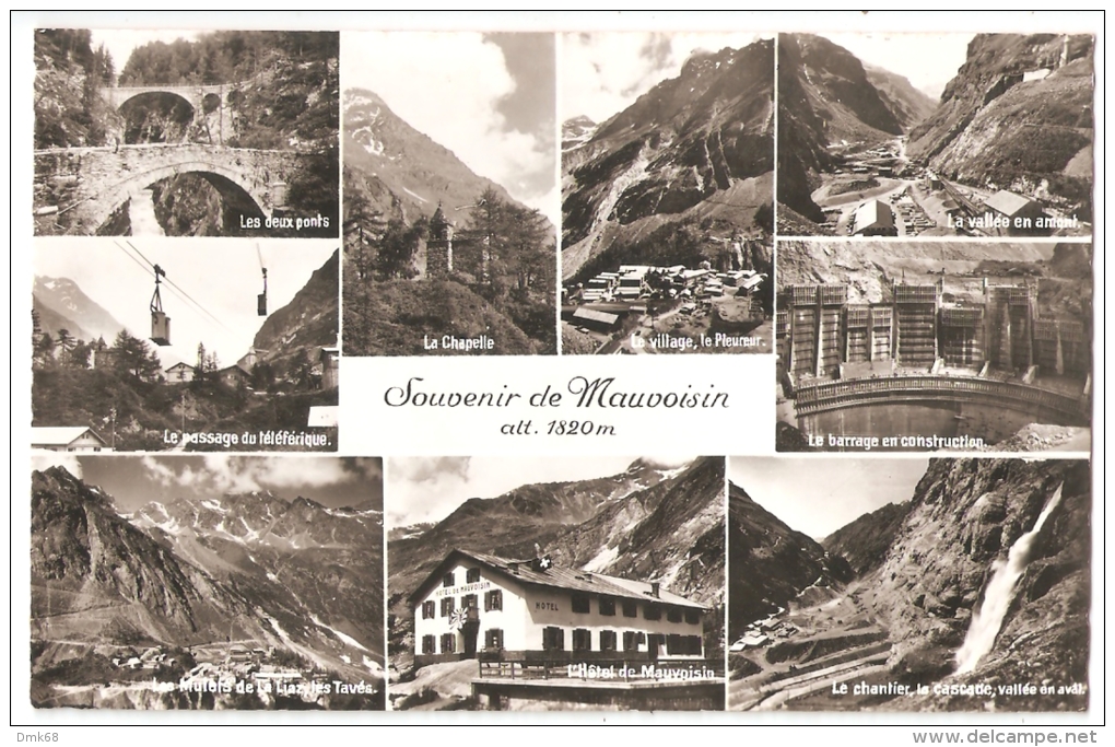 SWITZERLAND - SOUVENIR DE MAUVOISIN - EDITION MAUVOISN ( 103 ) - Altri & Non Classificati