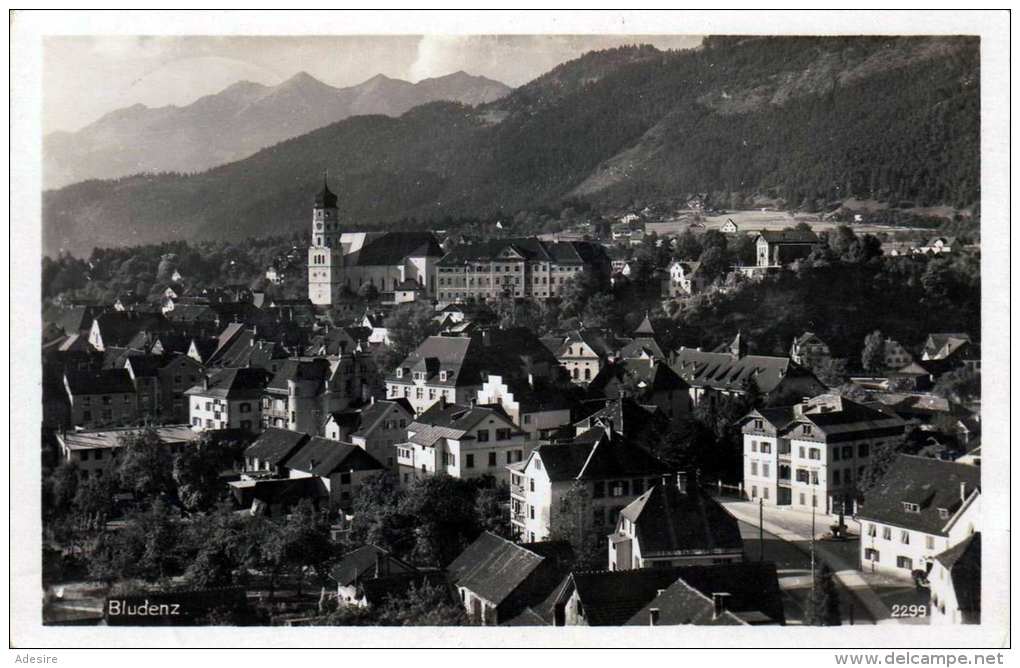 BLUDENZ, Fotokarte Gel.1940, Sonderstempel, Feldpost - Bludenz