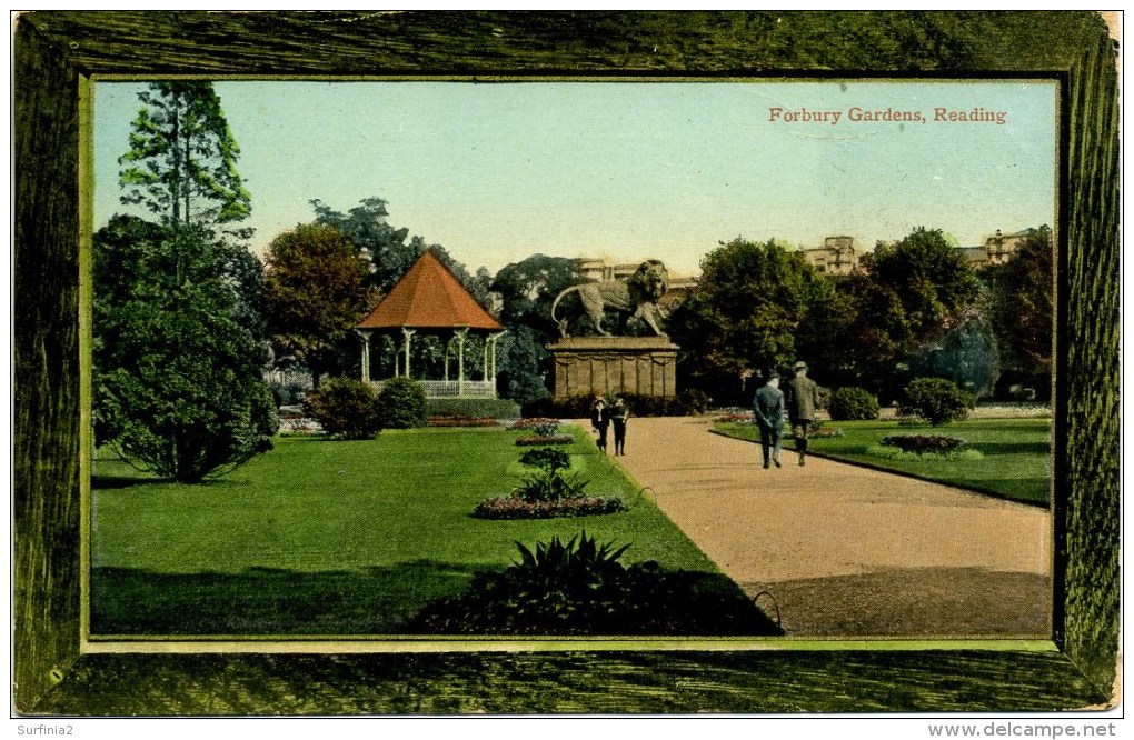 BERKS - READING - FORBURY GARDENS 1910 Be31 - Reading