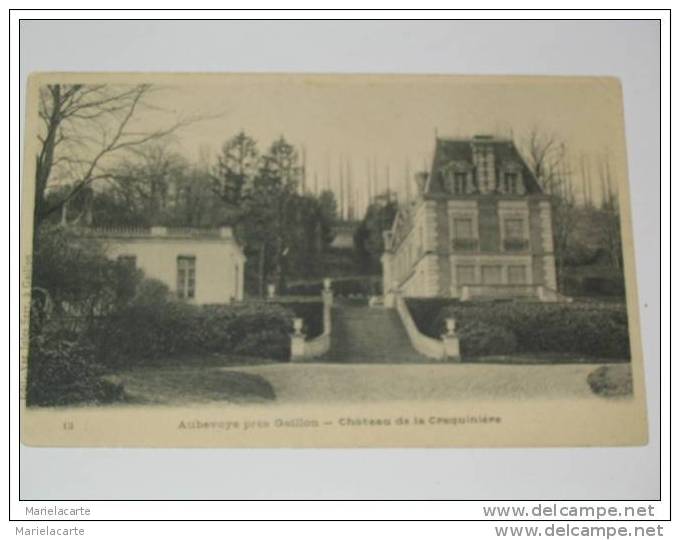 M653 -  Aubevoye Prés Gaillon  Chateau De La Crequiniére 1909 - Aubevoye
