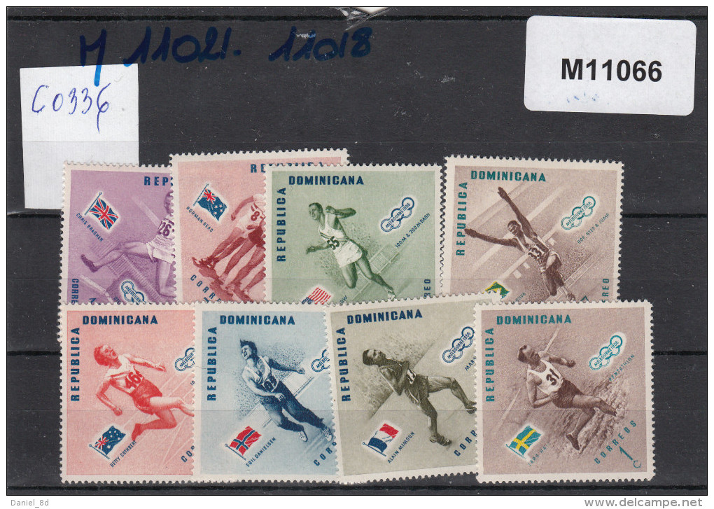 Dominicana 1956,  Olympic Games, MNH, C0336 - Ete 1956: Melbourne