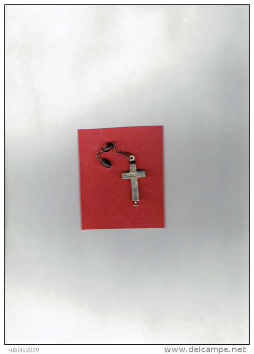 CROIX CATHOLIQUE DE CHAPELET OUVRANTE SOUVENIR DE ROME - Religion & Esotérisme