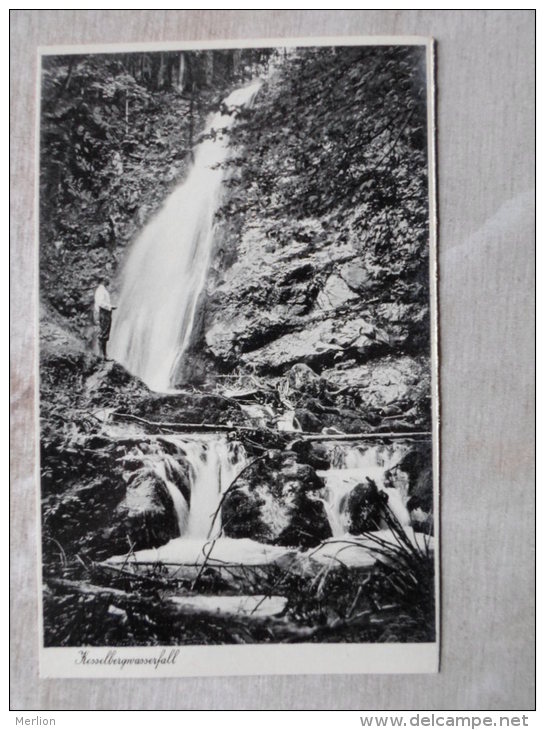 Kesselbergwasserfall - Verlag Helff Und Stein   Leipzig -Aufn. H.Wisberger , Krün   D124615 - Bad Abbach