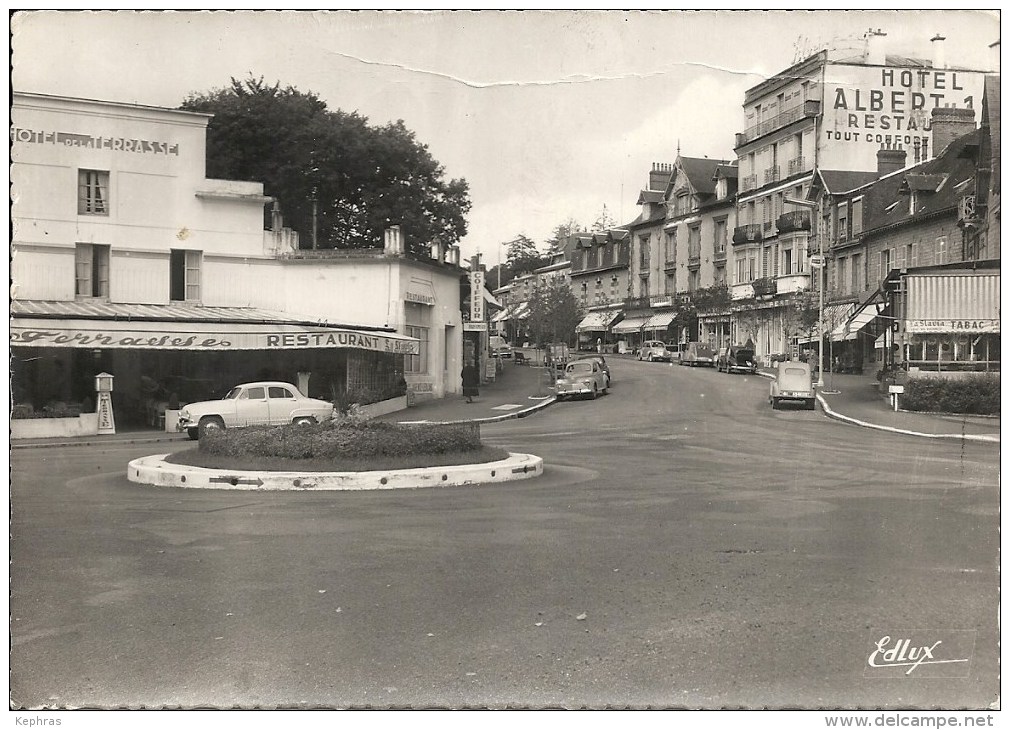 BAGNOLES DE L'ORNE : 1 - Avenue De La Gare - RARE VARIIANTE - Bagnoles De L'Orne