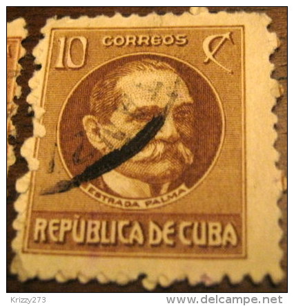 Cuba 1917 Palma 10c - Used - Oblitérés