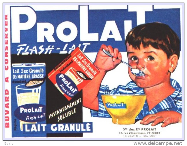 BUVARD : Lait Granulé PROLAIT TTB - Food