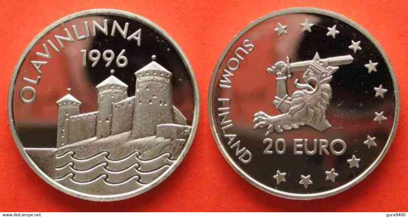 Finland 20 Euro 1996 Olavinlinna - Finlande