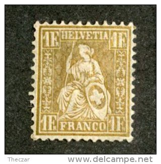 5970 Swiss 1894  Mi.#44  *  Scott.#68  Offers Welcome! Angebote Willkommen! - Unused Stamps