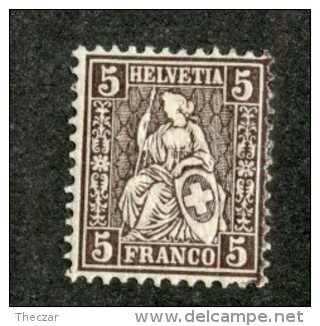 5977 Swiss 1881  Mi.#36  *  Scott.#60  Offers Welcome! Angebote Willkommen! - Unused Stamps