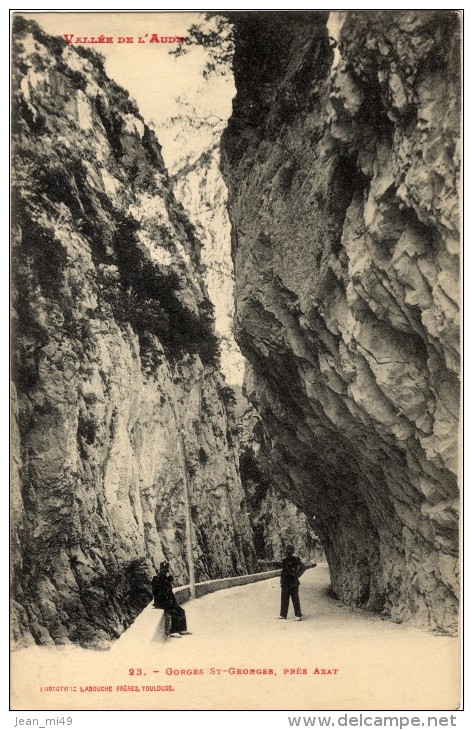 11 - AXAT - - VALLEE DE L'AUDE - Gorges De St Georges , Près Axat - - Axat