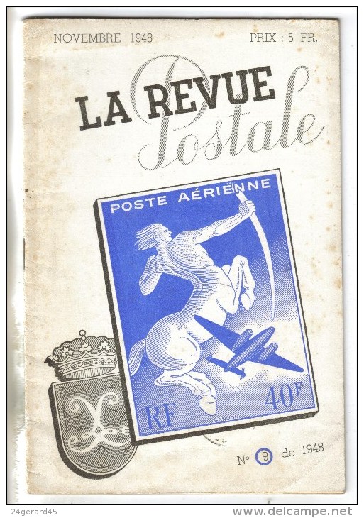 3 MAGAZINES BELGES PHILATELIQUES "LA REVUE POSTALE" - N°5, 6, 8 De 1948 (1 X 24 Et 2 X 32 Pages) - Français (àpd. 1941)