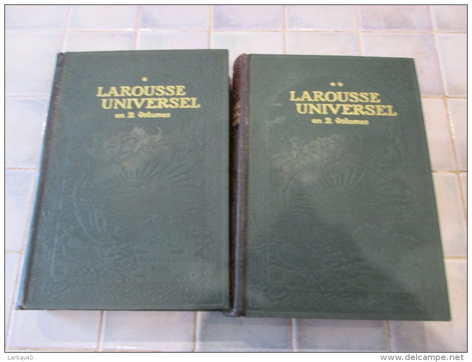 Larousse Universel En 2 Volumes - Dictionaries
