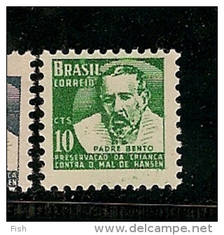 Brazil ** & Preservação Da Criança Contra O Mal De Hansen, Padre Bento 1958 (669) - Unused Stamps