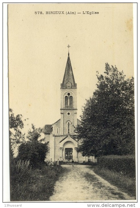 Carte Postale Ancienne Birieux - L'Eglise - Sin Clasificación