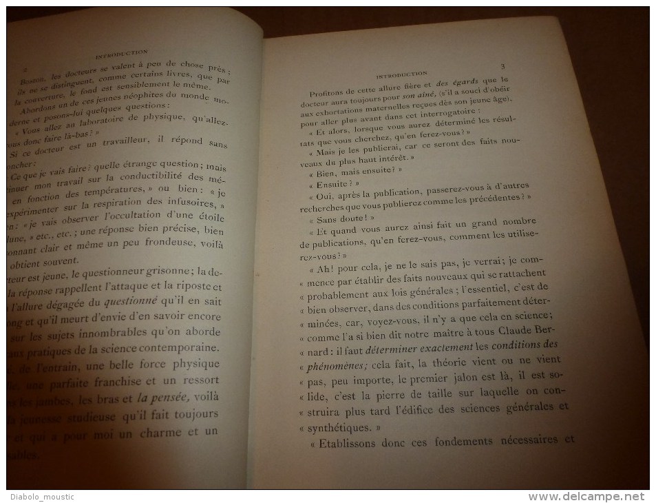 1897 (rare,avec dédicace manuscrite Raoul Pictet au professeur Cornu) ETUDE CRITIQUE du MATERIALISME et du SPIRITUALISME