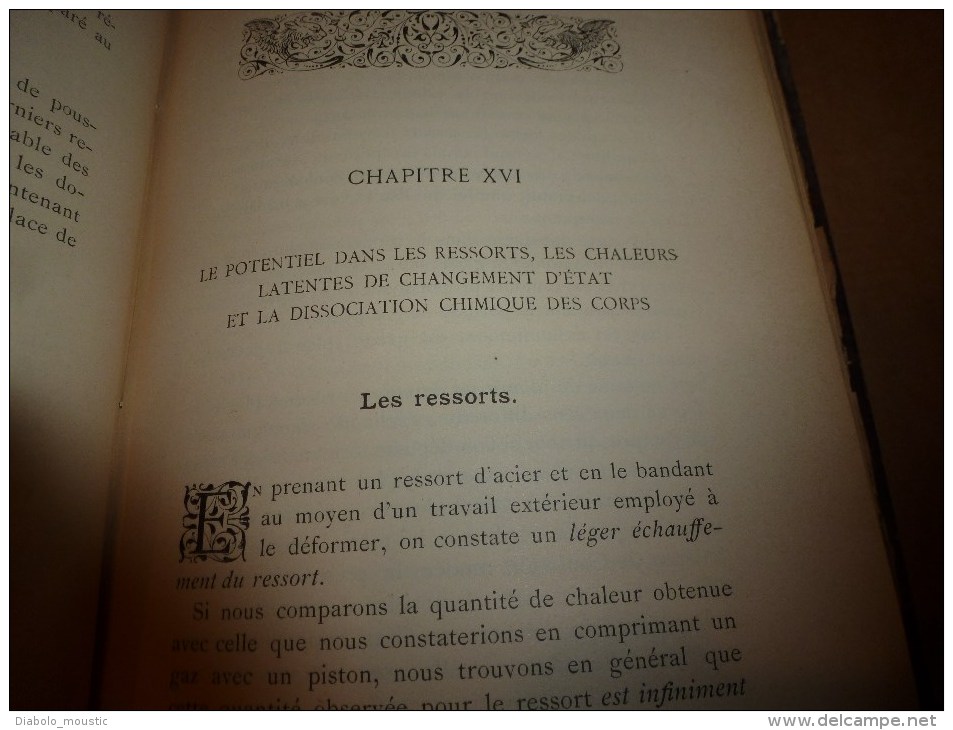 1897 (rare,avec dédicace manuscrite Raoul Pictet au professeur Cornu) ETUDE CRITIQUE du MATERIALISME et du SPIRITUALISME